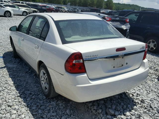 1G1ZS58F47F249294 - 2007 CHEVROLET MALIBU LS Ақ фото 3