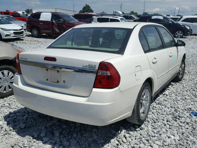 1G1ZS58F47F249294 - 2007 CHEVROLET MALIBU LS Ақ фото 4