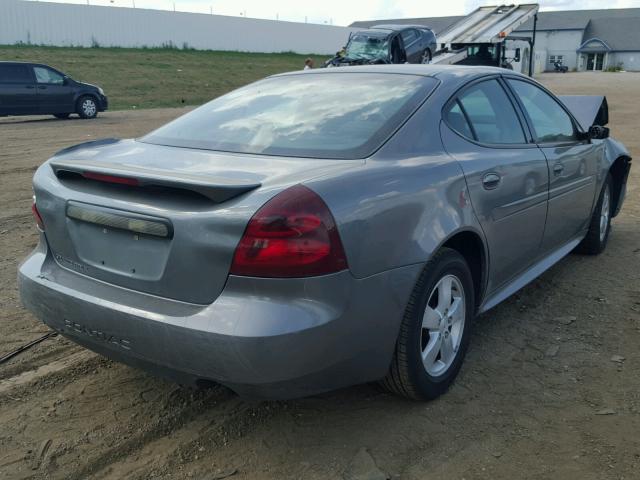 2G2WP552381179278 - 2008 PONTIAC GRAND PRIX SILVER photo 4