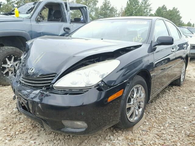 JTHBA30GX45053882 - 2004 LEXUS ES 330 BLACK photo 2