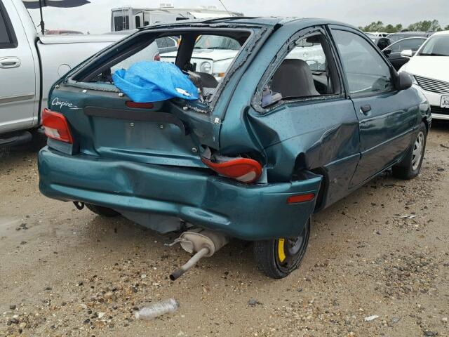 KNJLT05H6V6231862 - 1997 FORD ASPIRE GREEN photo 4