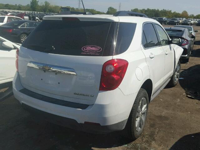 2GNALBEK7F6330050 - 2015 CHEVROLET EQUINOX LT WHITE photo 4