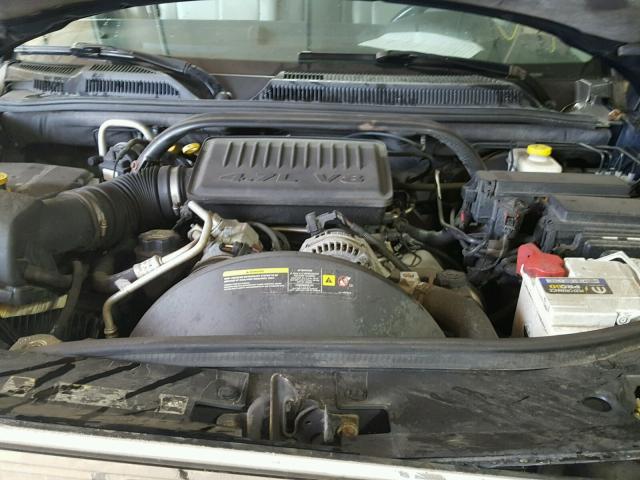 1J8HG58N46C169854 - 2006 JEEP COMMANDER BLUE photo 7