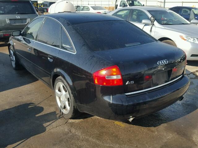 WAULD64B03N061126 - 2003 AUDI A6 2.7T QU BLACK photo 3