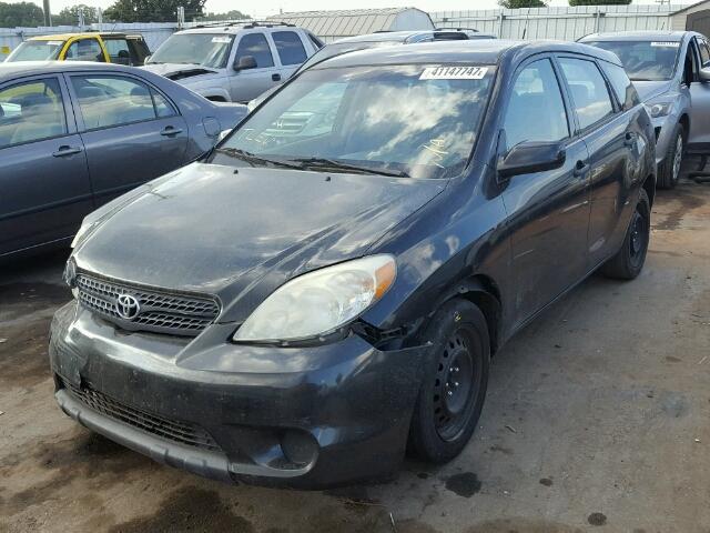 2T1KR32E06C603179 - 2006 TOYOTA COROLLA MA BLACK photo 2