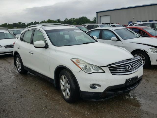 JNKAJ09F88M361097 - 2008 INFINITI EX35 BASE WHITE photo 1