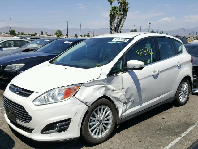 1FADP5BUXGL108733 - 2016 FORD C-MAX SEL WHITE photo 2