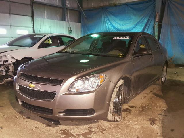 1G1ZB5E16BF334316 - 2011 CHEVROLET MALIBU LS Qəhvəyi foto 2