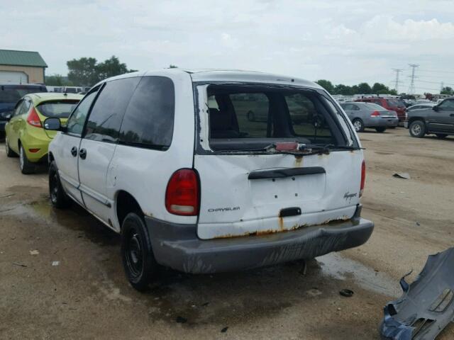 2C4GJ25G3YR847271 - 2000 CHRYSLER VOYAGER WHITE photo 3