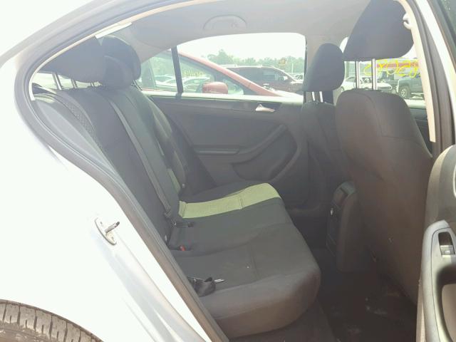 3VW2K7AJ9EM293949 - 2014 VOLKSWAGEN JETTA BASE 银色 照片 6