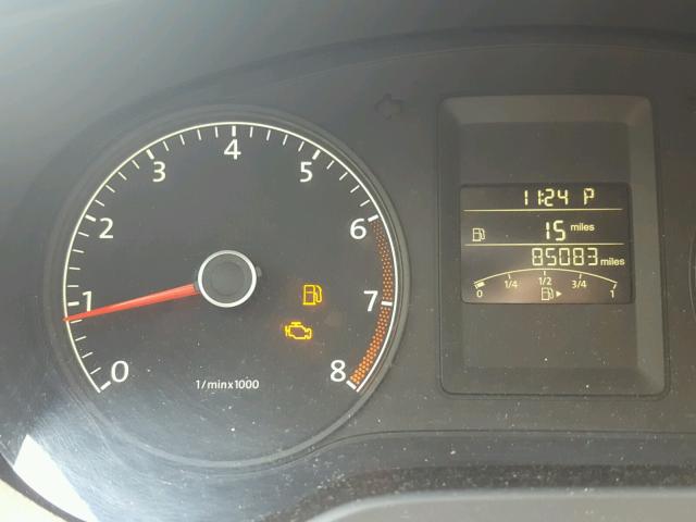 3VW2K7AJ9EM293949 - 2014 VOLKSWAGEN JETTA BASE 银色 照片 8