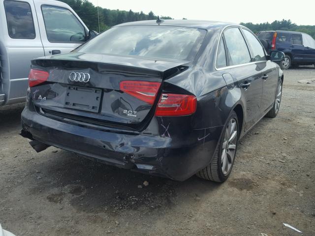 WAUKFBFL2DN042793 - 2013 AUDI A4 PRESTIG BLACK photo 4