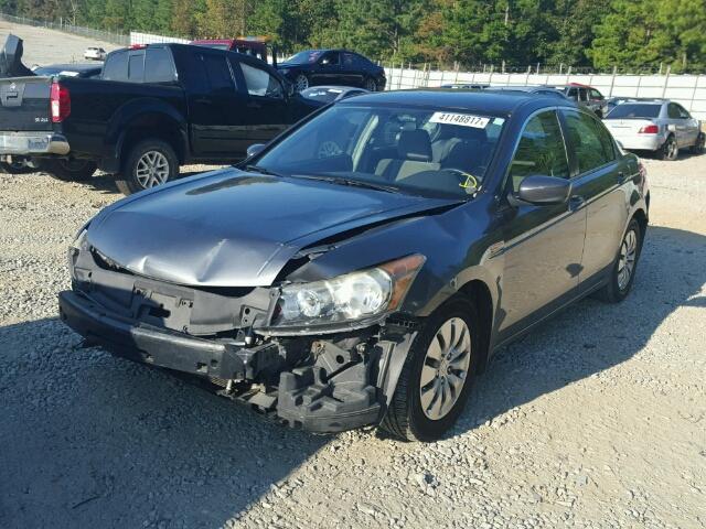 1HGCP26319A159799 - 2009 HONDA ACCORD CHARCOAL photo 2