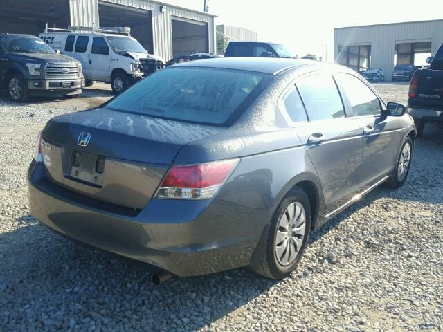 1HGCP26319A159799 - 2009 HONDA ACCORD CHARCOAL photo 4