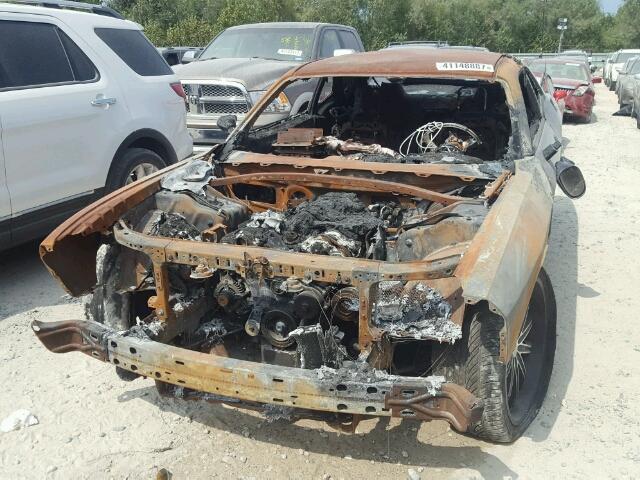 2C3CDYAG1EH257493 - 2014 DODGE CHALLENGER BURN photo 2