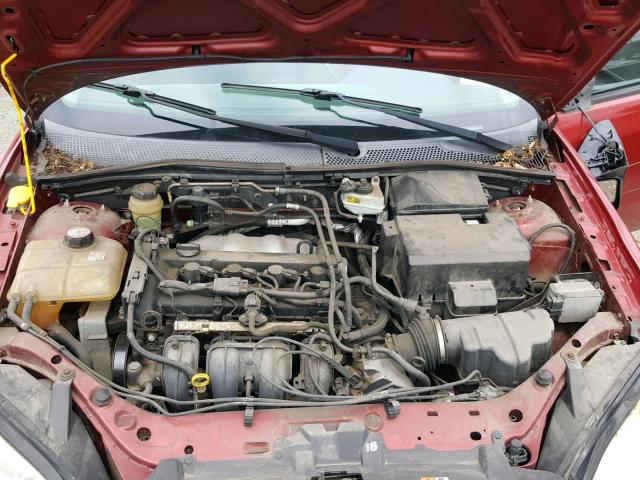 3FAFP37N95R119980 - 2005 FORD FOCUS ZX5 RED photo 7