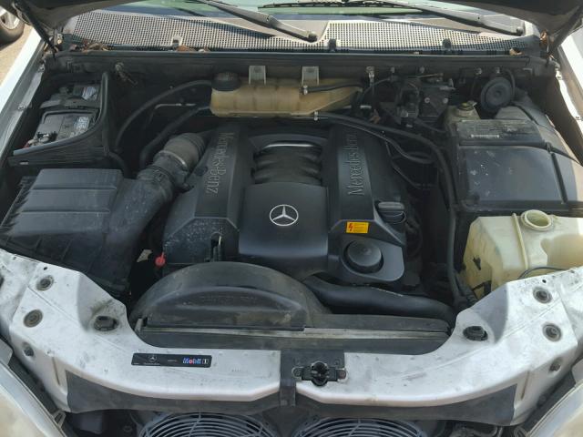 4JGAB54E62A354406 - 2002 MERCEDES-BENZ ML 320 SILVER photo 7