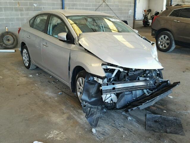 3N1AB7AP1GY287578 - 2016 NISSAN SENTRA S SILVER photo 1