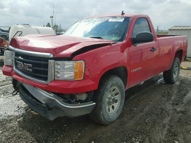 1GTEK14C68E100483 - 2008 GMC SIERRA K15 RED photo 2