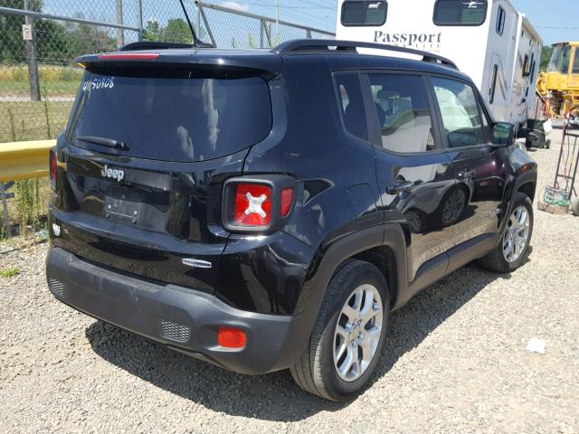 ZACCJABB3HPF78341 - 2017 JEEP RENEGADE L BLACK photo 4