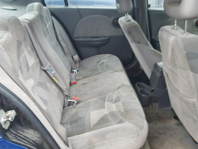 1G8AK52FX3Z127068 - 2003 SATURN ION LEVEL BLUE photo 6