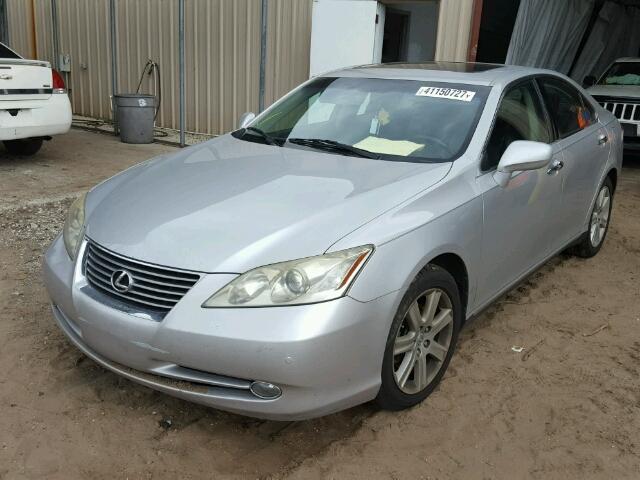 JTHBJ46G982265158 - 2008 LEXUS ES 350 SILVER photo 2