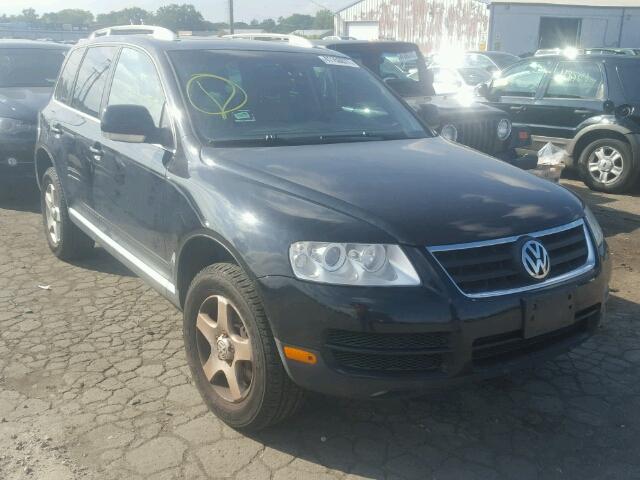 WVGZE77L67D027123 - 2007 VOLKSWAGEN TOUAREG V6 BLACK photo 1