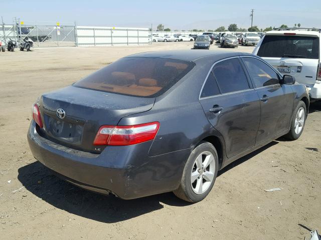 4T4BE46K99R094574 - 2009 TOYOTA CAMRY CHARCOAL photo 4