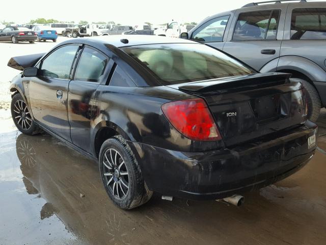 1G8AN18F17Z101312 - 2007 SATURN ION LEVEL BLACK photo 3