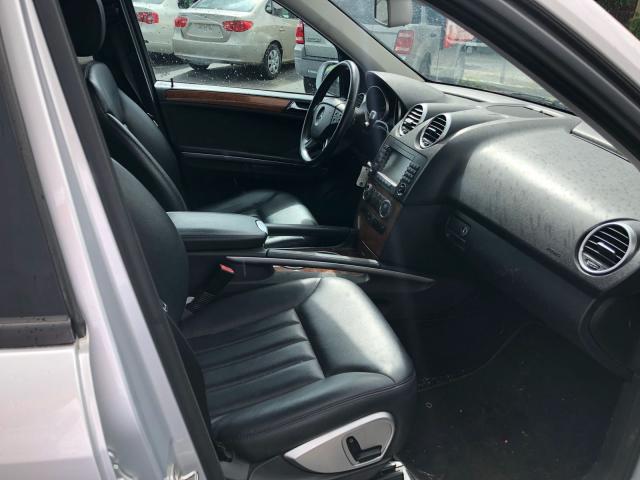 4JGBB22E98A360389 - 2008 MERCEDES-BENZ ML 320 CDI SILVER photo 5