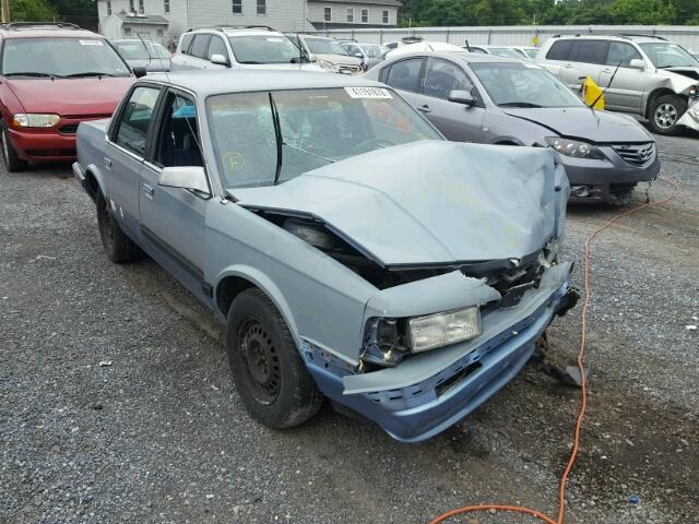 1G3AJ51RXKG320884 - 1989 OLDSMOBILE CUTLASS CI BLUE photo 1