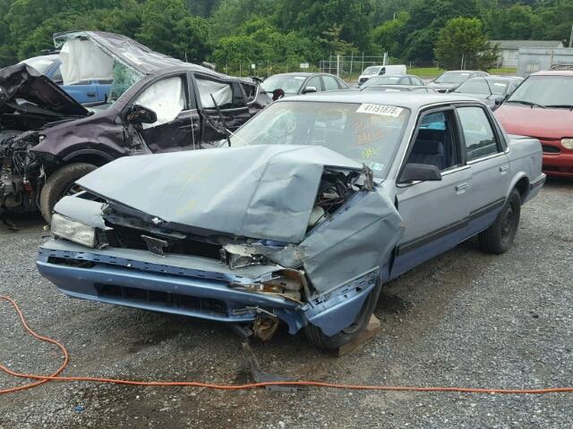 1G3AJ51RXKG320884 - 1989 OLDSMOBILE CUTLASS CI BLUE photo 2