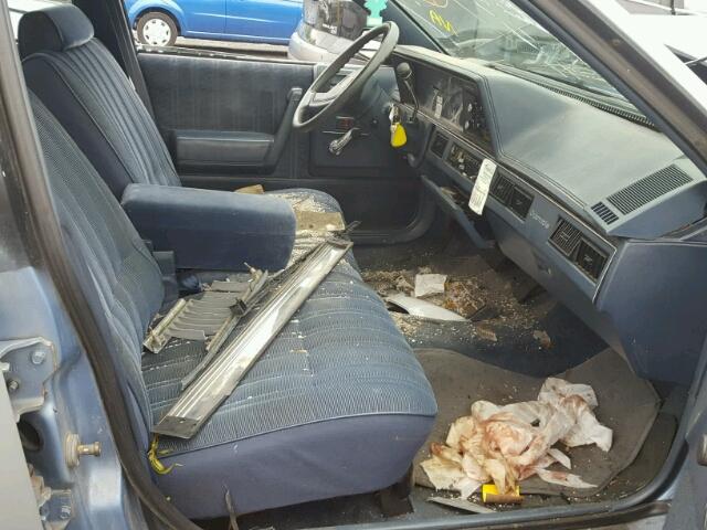 1G3AJ51RXKG320884 - 1989 OLDSMOBILE CUTLASS CI BLUE photo 5