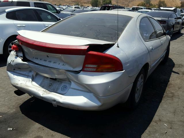 2B3HD46R91H504937 - 2001 DODGE INTREPID S ვერცხლისფერი ფოტო 4
