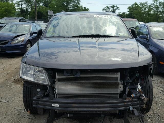 3C4PDDBG4HT515067 - 2017 DODGE JOURNEY SX GRAY photo 9