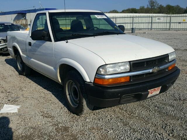 1GCCS14H338162059 - 2003 CHEVROLET S TRUCK WHITE photo 1