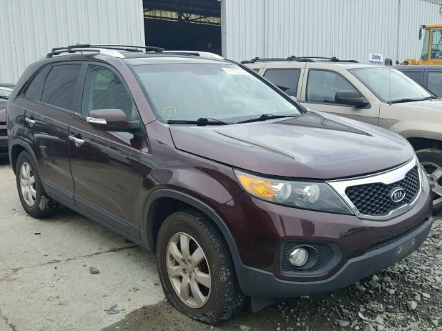 5XYKT3A60CG236263 - 2012 KIA SORENTO BA MAROON photo 1