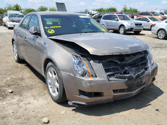 1G6DM577X80122708 - 2008 CADILLAC CTS BROWN photo 1