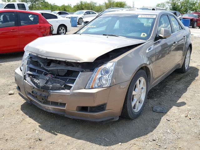 1G6DM577X80122708 - 2008 CADILLAC CTS BROWN photo 2