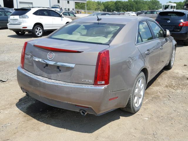 1G6DM577X80122708 - 2008 CADILLAC CTS BROWN photo 4