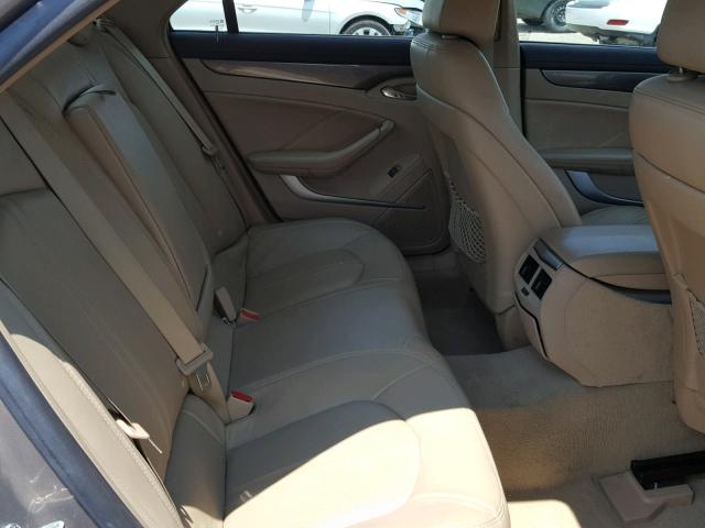 1G6DM577X80122708 - 2008 CADILLAC CTS BROWN photo 6