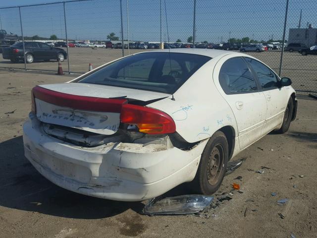 2B3HD46R6XH765208 - 1999 DODGE INTREPID WHITE photo 4