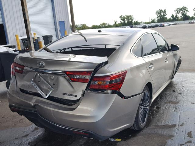 4T1BK1EB1GU200841 - 2016 TOYOTA AVALON XLE GOLD photo 4