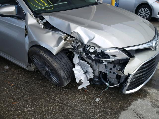 4T1BK1EB1GU200841 - 2016 TOYOTA AVALON XLE GOLD photo 9