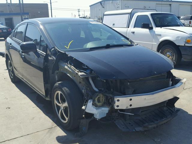 2HGFB2F76FH511738 - 2015 HONDA CIVIC SE BLACK photo 1