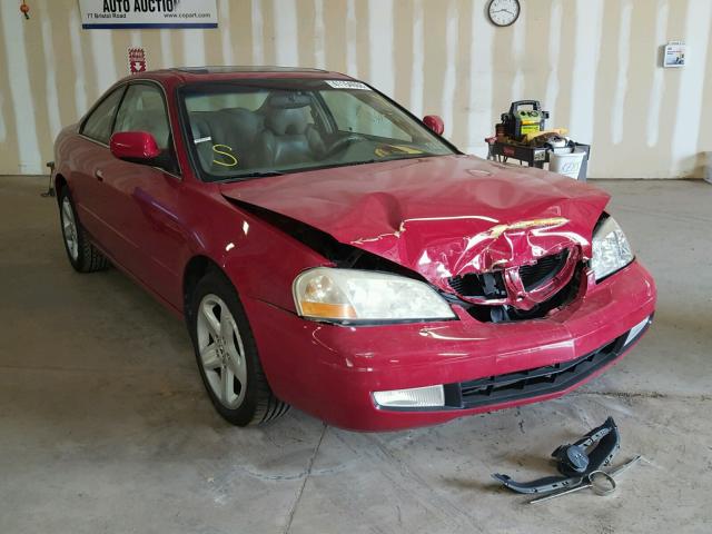 19UYA426X1A038194 - 2001 ACURA 3.2CL TYPE RED photo 1