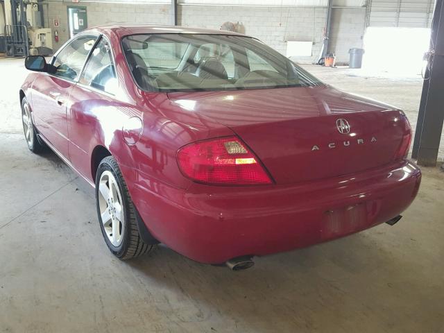 19UYA426X1A038194 - 2001 ACURA 3.2CL TYPE RED photo 3