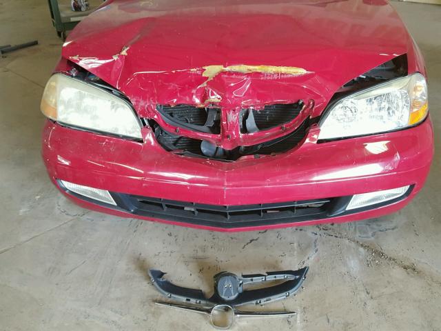 19UYA426X1A038194 - 2001 ACURA 3.2CL TYPE RED photo 9