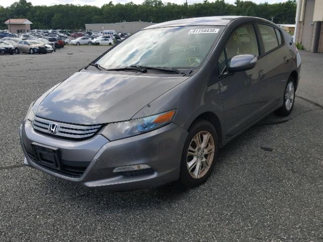 JHMZE2H70AS008738 - 2010 HONDA INSIGHT GRAY photo 2