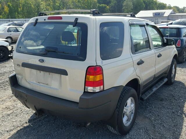 1FMYU92123KA32454 - 2003 FORD ESCAPE XLS GRAY photo 4